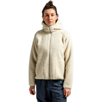 Varg Funäs Pile Hood Womens Almond White
