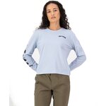 Mons Royale Yonder Merino Organic Cotton LS Womens Frost