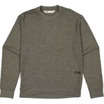 Mons Royale Horizon Merino Crew Womens Dark Olive