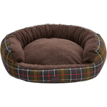 Barbour Dog Snuggle Bed 35" Classic Tartan