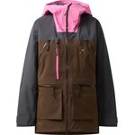 Haglöfs Vassi GTX Pro II Jacket Womens Lantana Pink / Oak Brown