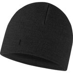 Buff Merino Fleece Beanie Black