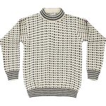 Devold Original Islender Crew Neck Sweater Off White/Anthracite