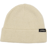 Lundhags Core Ribbed Beanie Chalk White