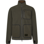 Seeland Rogue Solid Reversible Fleece Mens Grizzly Brown/Demitasse Brown