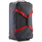 Patagonia Black Hole Wheeled Duffel 70L Smolder Blue w/ Amanita Red
