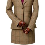 Laksen Eden Ladies Tweed Skirt 2173 Beige