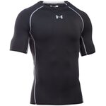 Under Armour Armour HeatGear Short Sleeve Compression Shirt Black (001) / Steel