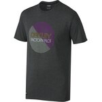 Oakley Factory Pilot Circle Graphic Tee Jet Black Heather