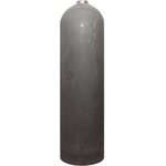 MES Aluminium tank, 11.1L without Valve Natural Finish