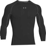 Under Armour HeatGear Armour Long Sleeve Compression Shirt Black (001)