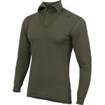 Aclima Hotwool Polo w/Zip Unisex Olive Night