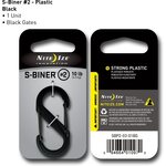 Nite Ize S-Biner Plastic Size #2 Black
