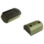 IMI Defense Rubberized Pistol Magazine Floorplate OD Green