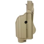 IMI Defense TLH Tactical Light/Laser Holster level 2 for Glock 17/19/22/23/25/31/32 Tan