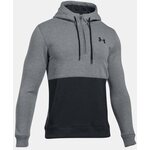 Under Armour Threadborne Fleece 1/2 Zip True Grey Heather (025) / Black