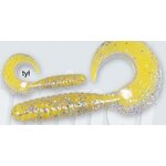 Pro Kalastus Relax Twister 4" Toukkajigi 5kpl 15 / Keltainen/hopea-Mustahile