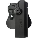 IMI Defense Polymer Retention Paddle Holster Level 2 for 1911 Variants Black
