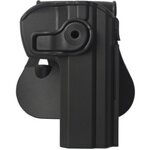 IMI Defense Polymer Retention Paddle Holster Level 2 for CZ 75 Black