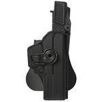 IMI Defense Polymer Retention Paddle Holster Level 3 for Glock 17/22/28/31 Black