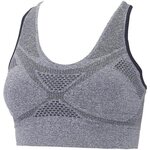 Salomon Medium Impact Bra Graphite