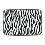 Ögon Designs Aluminium wallet 5A, Fan-shaped Zebra