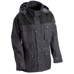 Fjällräven Iceland Jacket Tummanharmaa, mustat vahvikkeet