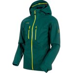 Mammut Stoney HS Jacket Men Dark Teal + Dark Teal-Canary