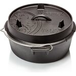 Petromax Dutch Oven with Flat base Ft4.5 (3.5 l)