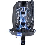 Mares Single Backmount Set DEMO PRODUCT Blue Battle