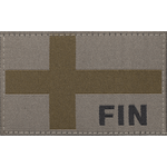 Clawgear Finland Flag Patch RAL7013 (harmaa)