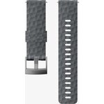 Suunto 24 mm Explore 1 -silikoniranneke Graphite Gray