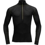 Devold Wool Mesh Man Half Zip Neck Caviar (black)