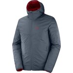 Salomon Drifter Loft Hoodie M Ebony/Biking Red