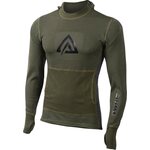 Aclima WarmWool Hood Sweater Mens Olive Night/Marengo