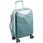Delsey Karat 4-wheel 53 cm trolley, slim Silver