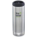 Klean Kanteen TKWide 473ml (w/Wide Café Cap) Brushed Stainless