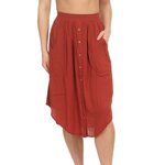 Rip Curl Oasis Muse Skirt Rosewood