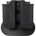 IMI Defense Double Magazine Pouch, Glock 17/19, Beretta PX4 Storm, H&K P30/VP9 Black