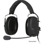 Ops-Core AMP, Communications Headset, Single Downlead Black