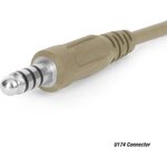 Ops-Core AMP, Communications Headset, Single Downlead, NFMI Enabled U174