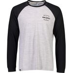 Mons Royale Icon Raglan LS M Black / Grey Marl (2020)