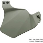 Ops-Core High Cut Side Armor, Ballistic, Slim Profile Foliage Green