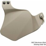 Ops-Core Super High Cut Side Armor, Ballistic, Slim Profile Urban Tan