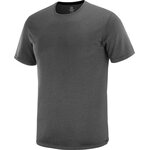 Salomon Agile Graphic Tee Mens Black / Heather / Reflective