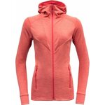 Devold Aksla Woman Jacket w/Hood Poppy