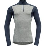 Devold Hiking Man Half Zip Neck Grey melange / Night