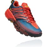 Hoka Speedgoat 4 Wide Mens Fiesta/ Provincial Blue
