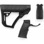 Daniel Defense Buttstock, Pistol Grip & M-LOK Vertical Foregrip Combo Black