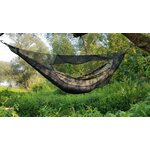 Bushmen Hammock Mosquito net Jungle ( svart )